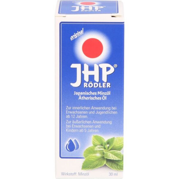 JHP Rödler Japanisches Minzöl ätherisches Öl 30 ml