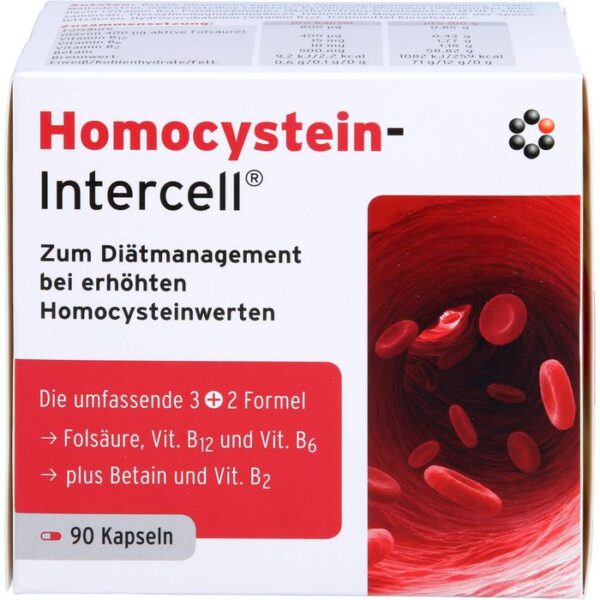 HOMOCYSTEIN-Intercell Kapseln 90 St.