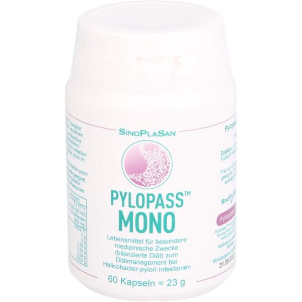 PYLOPASS MONO 200 mg bei Helicobacter pylori Kaps. 60 St.