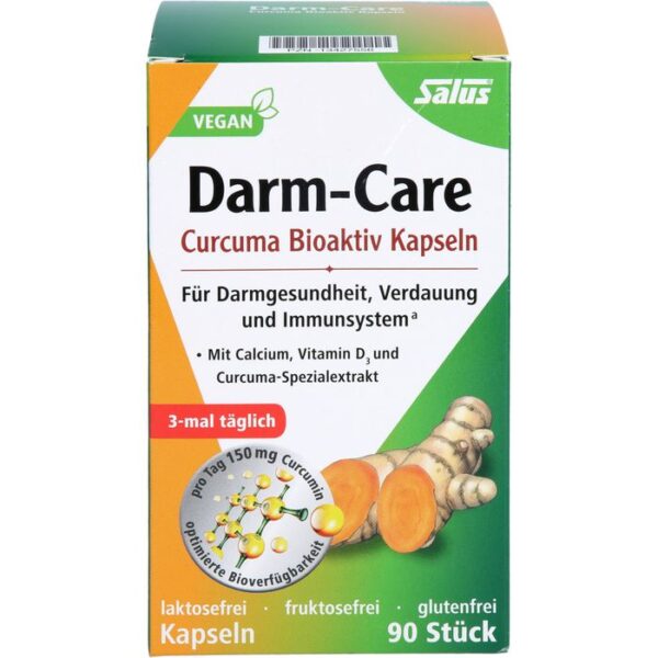 DARM-CARE Curcuma Bioaktiv Kapseln Salus 90 St.