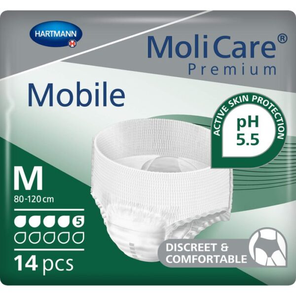 MOLICARE Premium Mobile 5 Tropfen Gr.M 14 St.