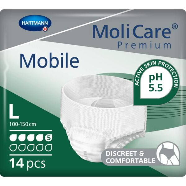 MOLICARE Premium Mobile 5 Tropfen Gr.L 14 St.