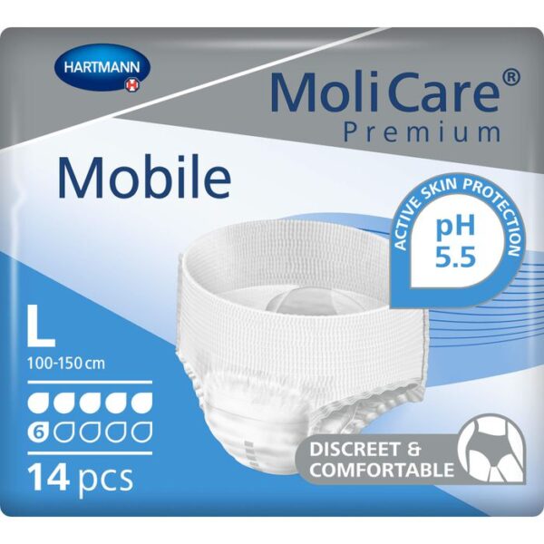 MOLICARE Premium Mobile 6 Tropfen Gr.L 14 St.