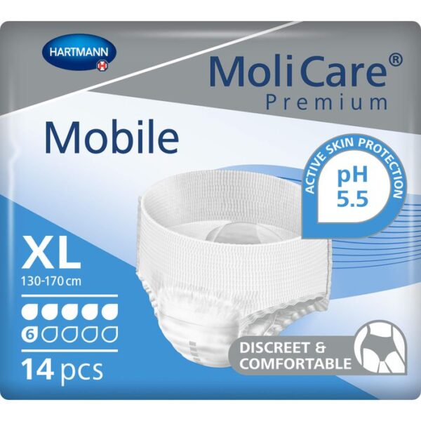 MOLICARE Premium Mobile 6 Tropfen Gr.XL 14 St.