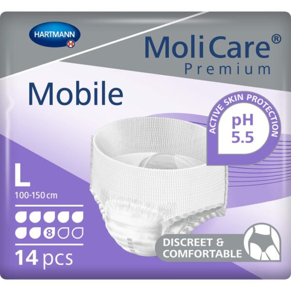 MOLICARE Premium Mobile 8 Tropfen Gr.L 14 St.