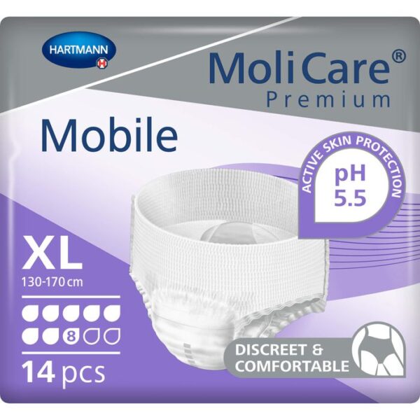 MOLICARE Premium Mobile 8 Tropfen Gr.XL 14 St.