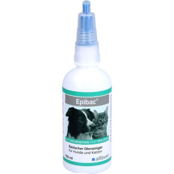 EPIBAC basischer Ohrreiniger Lsg.f.Hunde/Katzen 100 ml