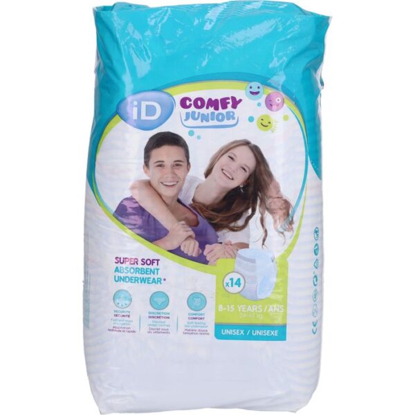 ID Comfy Junior Pants 8-15 Jahre 14 St.