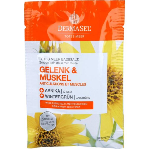 DERMASEL Totes Meer Badesalz Gelenk & Muskel 80 g