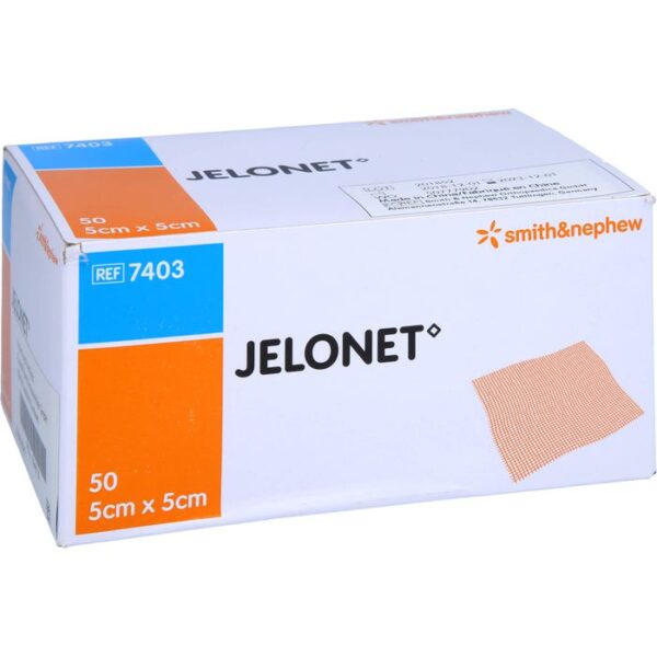 JELONET Paraffingaze 5x5 cm steril Peelpack 50 St.