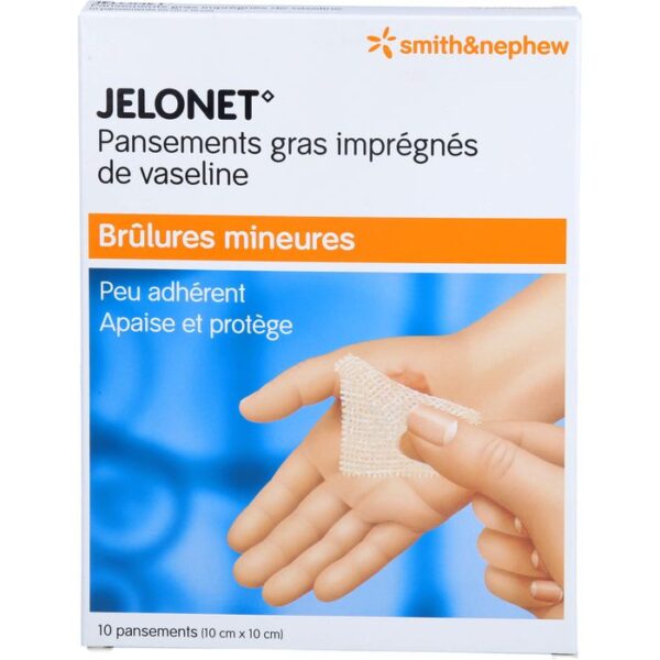 JELONET Paraffingaze 10x10 cm steril 10 St.