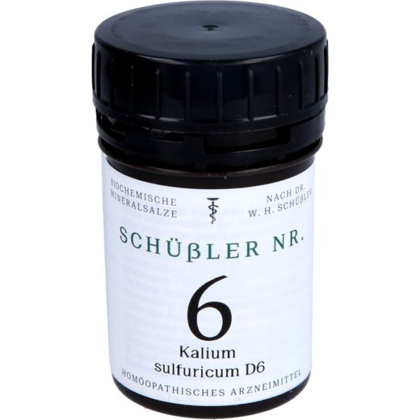 SCHÜSSLER NR.6 Kalium sulfuricum D 6 Tabletten 200 St.