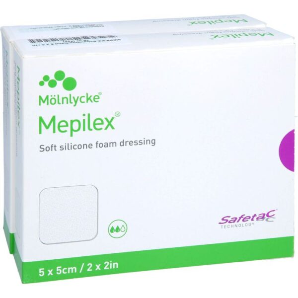 MEPILEX 5x5 cm Schaumverband 10 St.