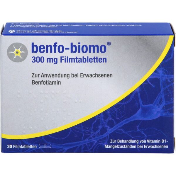 BENFO-biomo 300 mg Filmtabletten 30 St.