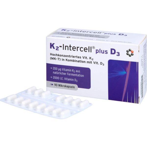 K2-INTERCELL plus D3 Kapseln 90 St.