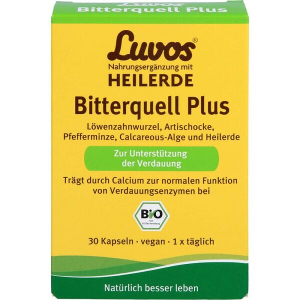 LUVOS Heilerde Bio Bitterquell Plus Kapseln 30 St.