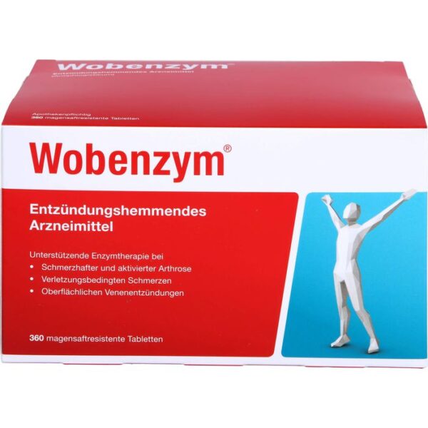 WOBENZYM magensaftresistente Tabletten 360 St.