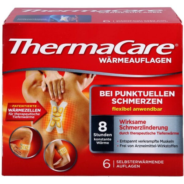 THERMACARE bei punktuellen Schmerzen Wärmeauflagen 6 St.