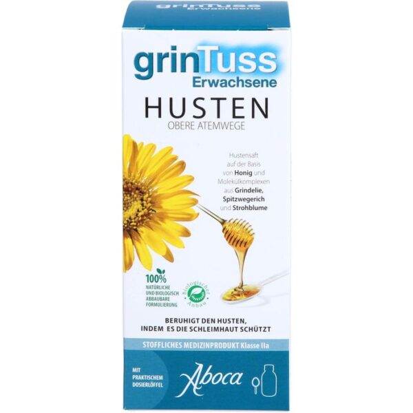 GRINTUSS Erwachsene mit Poliresin Hustensaft 128 g