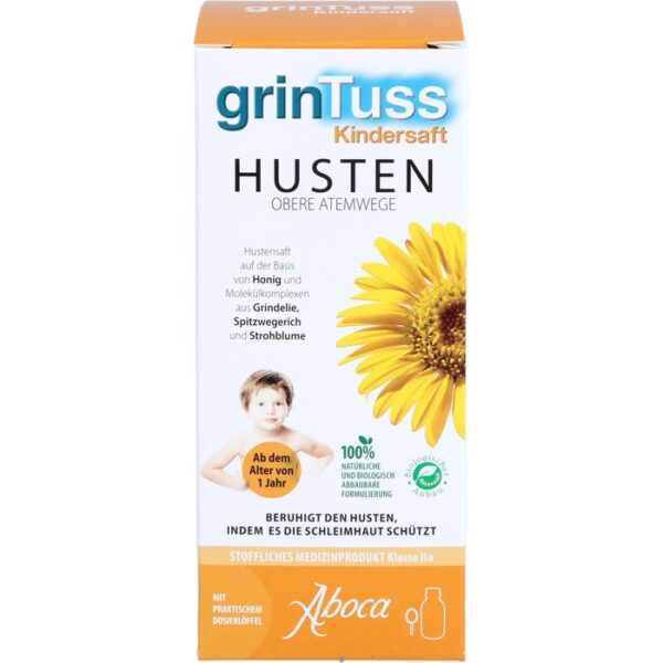 GRINTUSS Kindersaft mit Poliresin 128 g