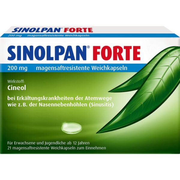 SINOLPAN forte 200 mg magensaftres.Weichkapseln 21 St.