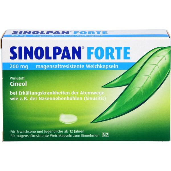 SINOLPAN forte 200 mg magensaftres.Weichkapseln 50 St.