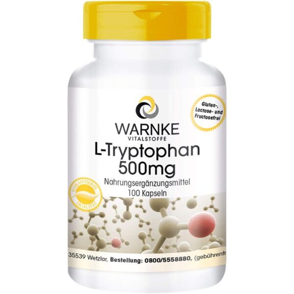 L-TRYPTOPHAN 500 mg Kapseln 100 St.