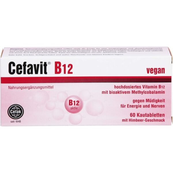 CEFAVIT B12 Kautabletten 60 St.