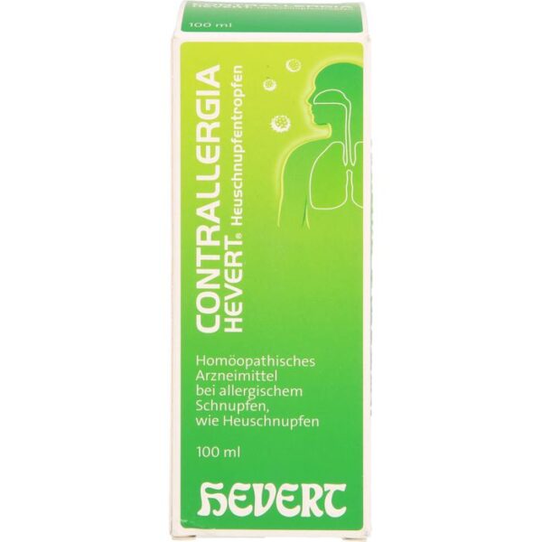 CONTRALLERGIA Hevert Heuschnupfentropfen Mischung 100 ml