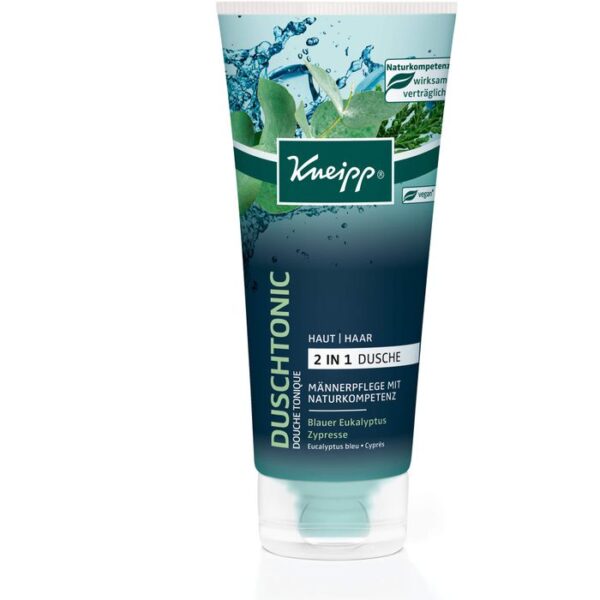 KNEIPP Dusch-Tonic Männ.2in1 blau.Eukalyp.&Zypres. 200 ml