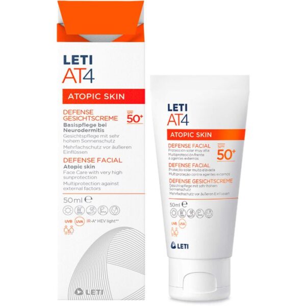 LETI AT4 Defense Gesichtscreme SPF 50+ 50 ml