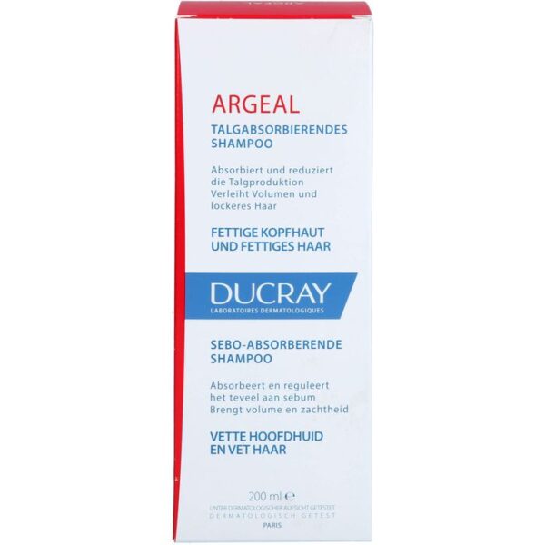 DUCRAY ARGEAL Shampoo gegen fettiges Haar 200 ml