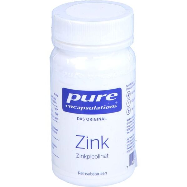 PURE ENCAPSULATIONS Zink Zinkpicolinat Kapseln 60 St.