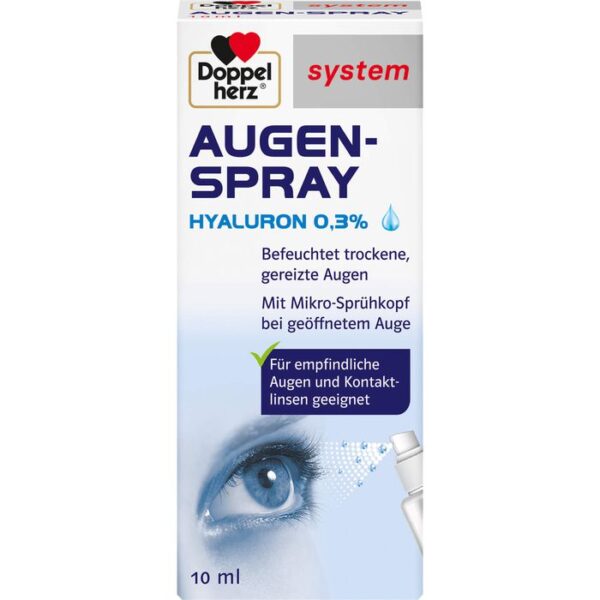 DOPPELHERZ Augen-Spray Hyaluron 0,3% system 10 ml