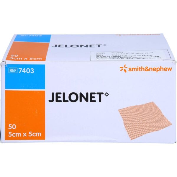 JELONET Paraffingaze 5x5 cm steril Peelpack 50 St.