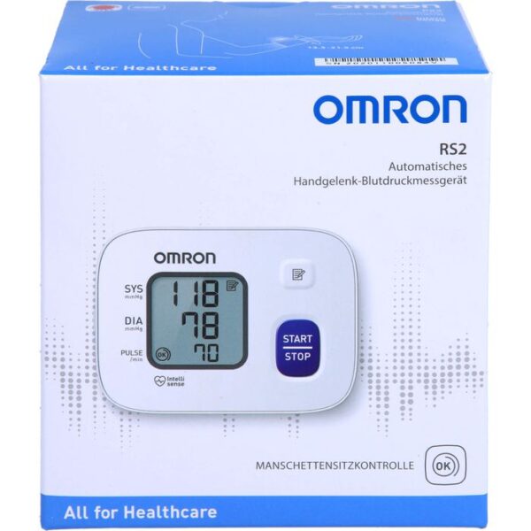 OMRON RS2 Handgelenk Blutdruckmessgerät HEM-6161-D 1 St.