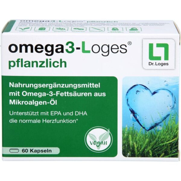 OMEGA3-LOGES pflanzlich Kapseln 60 St.