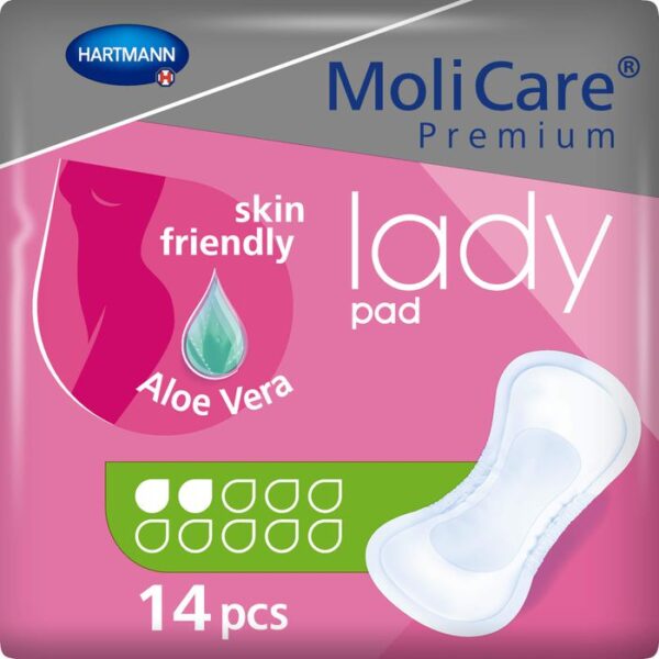 MOLICARE Premium lady pad 2 Tropfen 14 St.