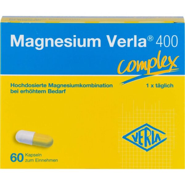 MAGNESIUM VERLA 400 Kapseln 60 St.