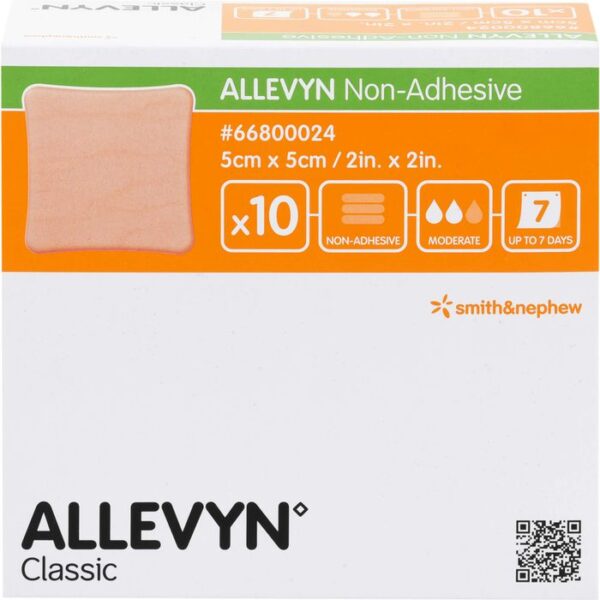 ALLEVYN non Adhesive 5x5 cm Wundverband 10 St.