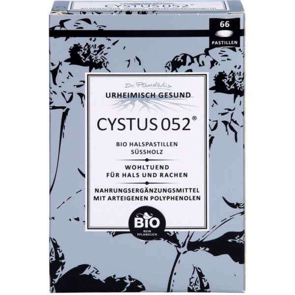 CYSTUS 052 Bio Halspastillen Süßholz 32 g