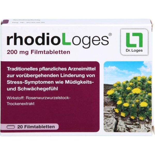 RHODIOLOGES 200 mg Filmtabletten 20 St.