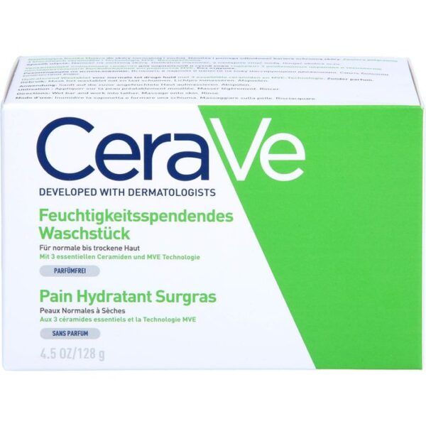 CERAVE feuchtigkeitsspendendes Waschstück 128 g