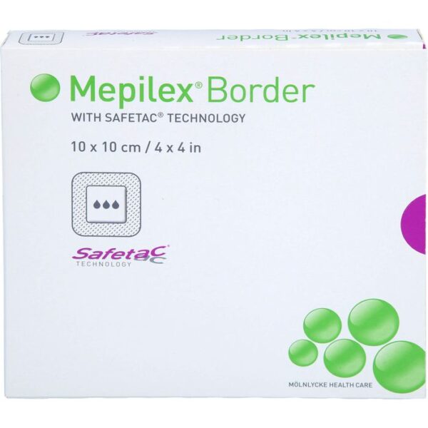 MEPILEX Border Schaumverband 10x10 cm 5 St.