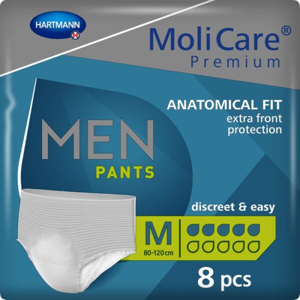 MOLICARE Premium MEN Pants 5 Tropfen M 8 St.