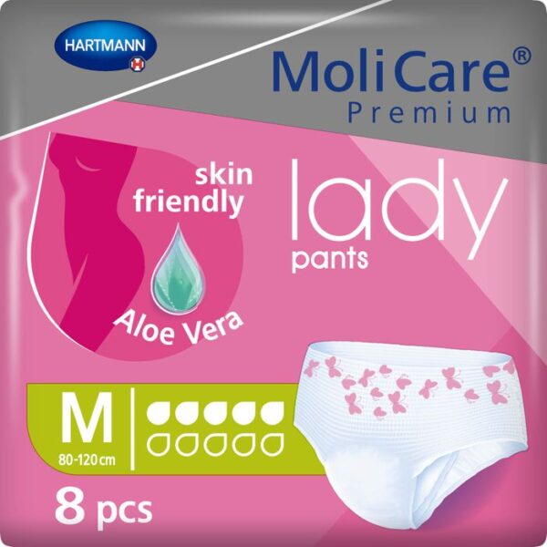 MOLICARE Premium lady Pants 5 Tropfen M 8 St.