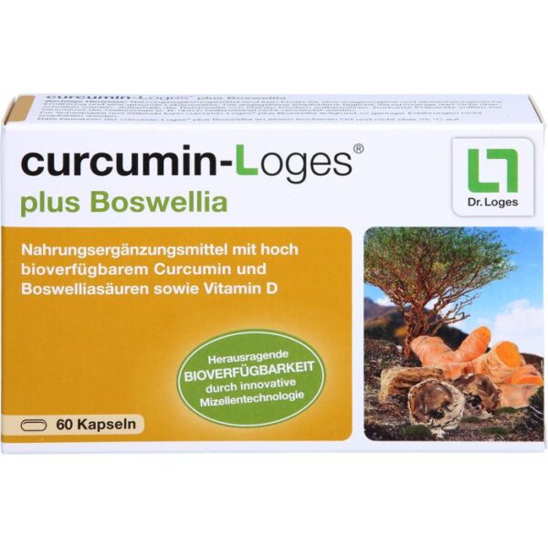 CURCUMIN-LOGES plus Boswellia Kapseln 60 St.