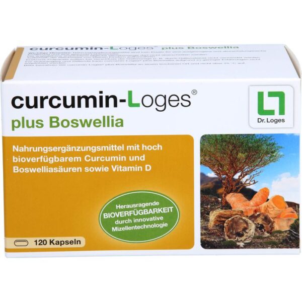 CURCUMIN-LOGES plus Boswellia Kapseln 120 St.