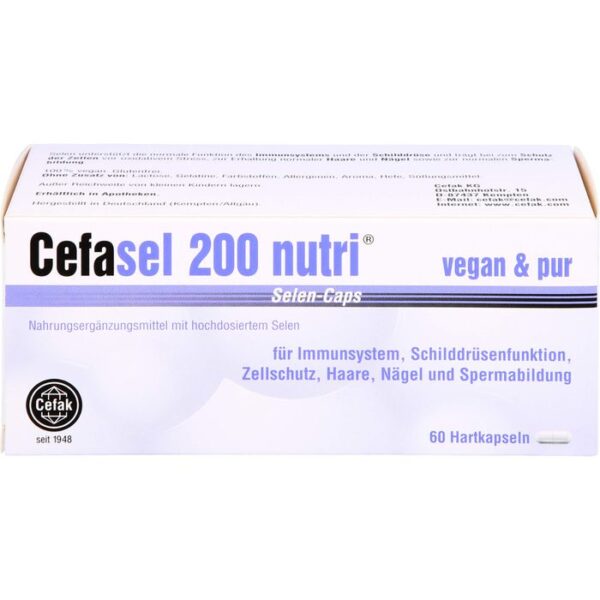 CEFASEL 200 nutri Selen-Caps 60 St.