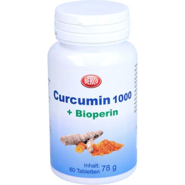 CURCUMIN 1000+Bioperin Berco Tabletten 60 St.